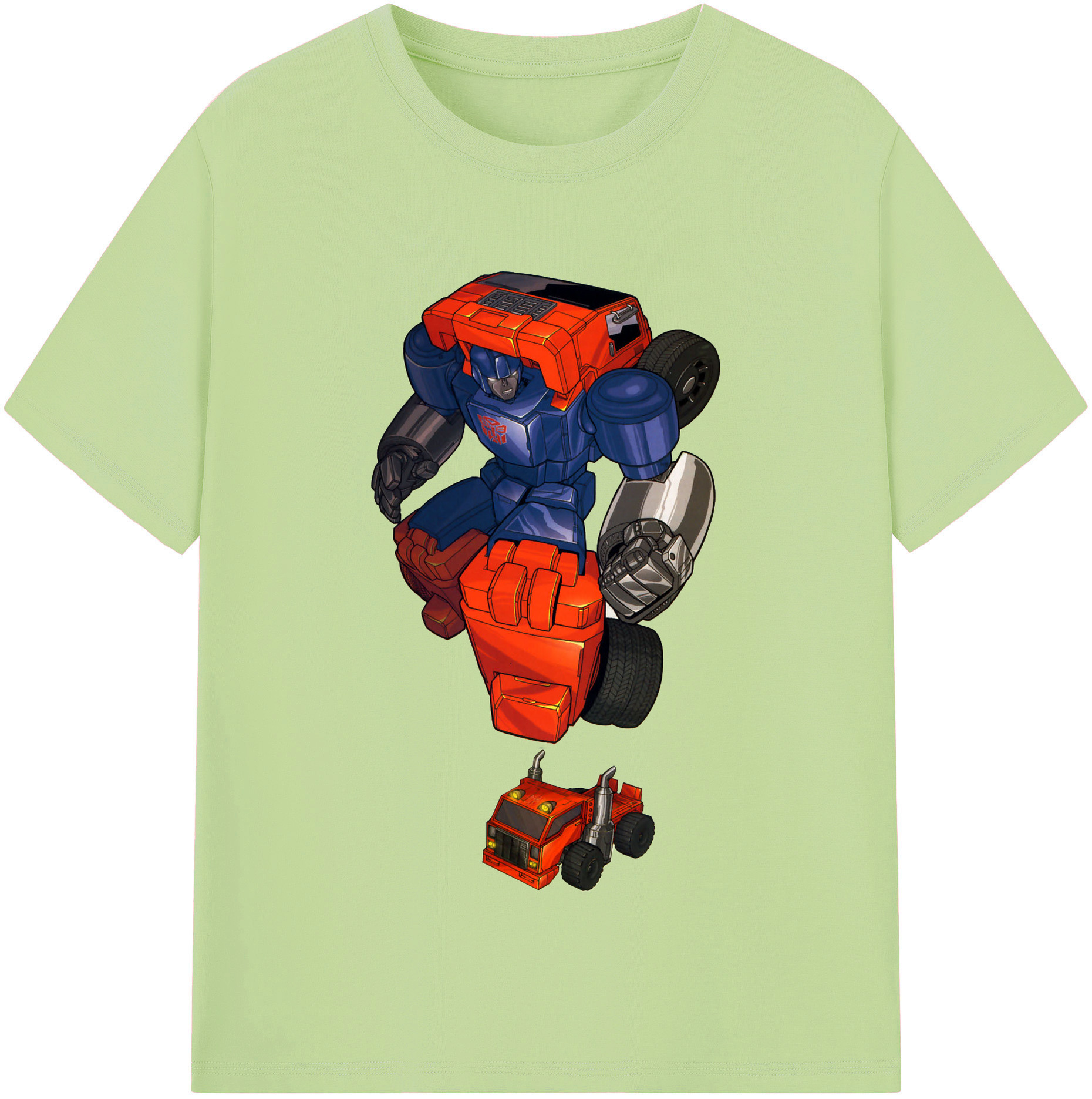 （画像用）  綿100％半袖Tシャツ（フロントプリント）